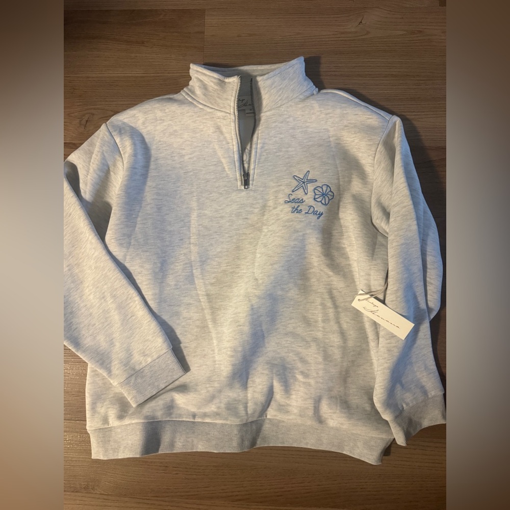 NWT vintage Havana half zip